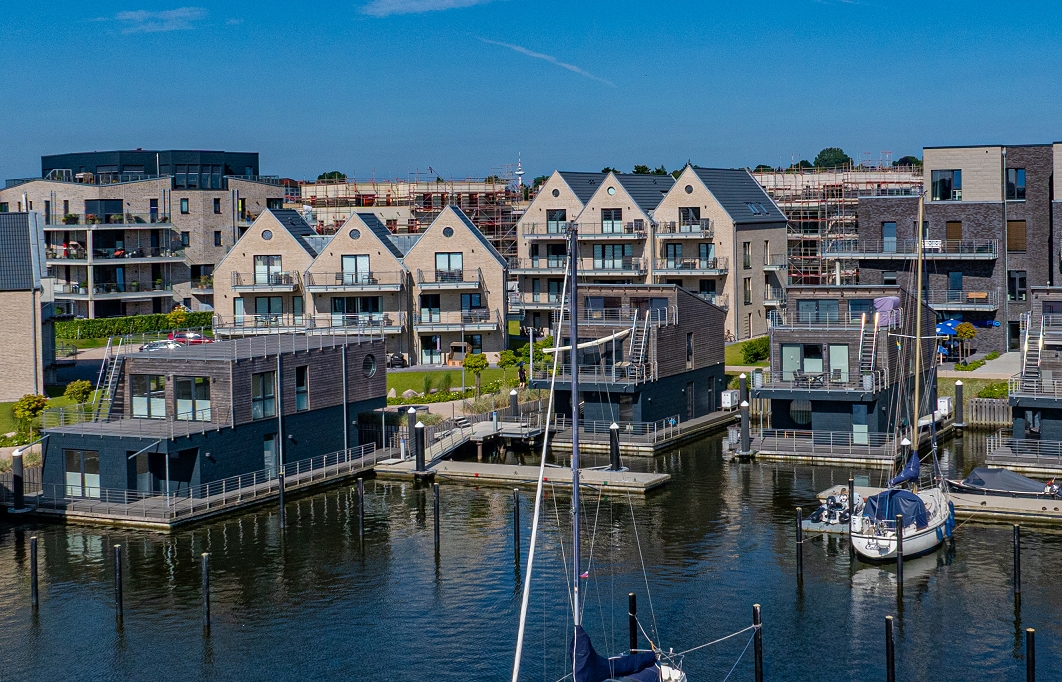 Ruhiger Liegeplatz an der Schlei im Pionierhafen Schleswig